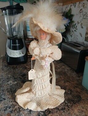 Vintage Barbie Crochet Wedding Gown